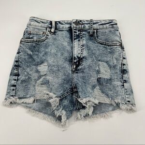 GBG Los Ángeles Distressed Cut Off Jean Shorts Size 26 Women’s